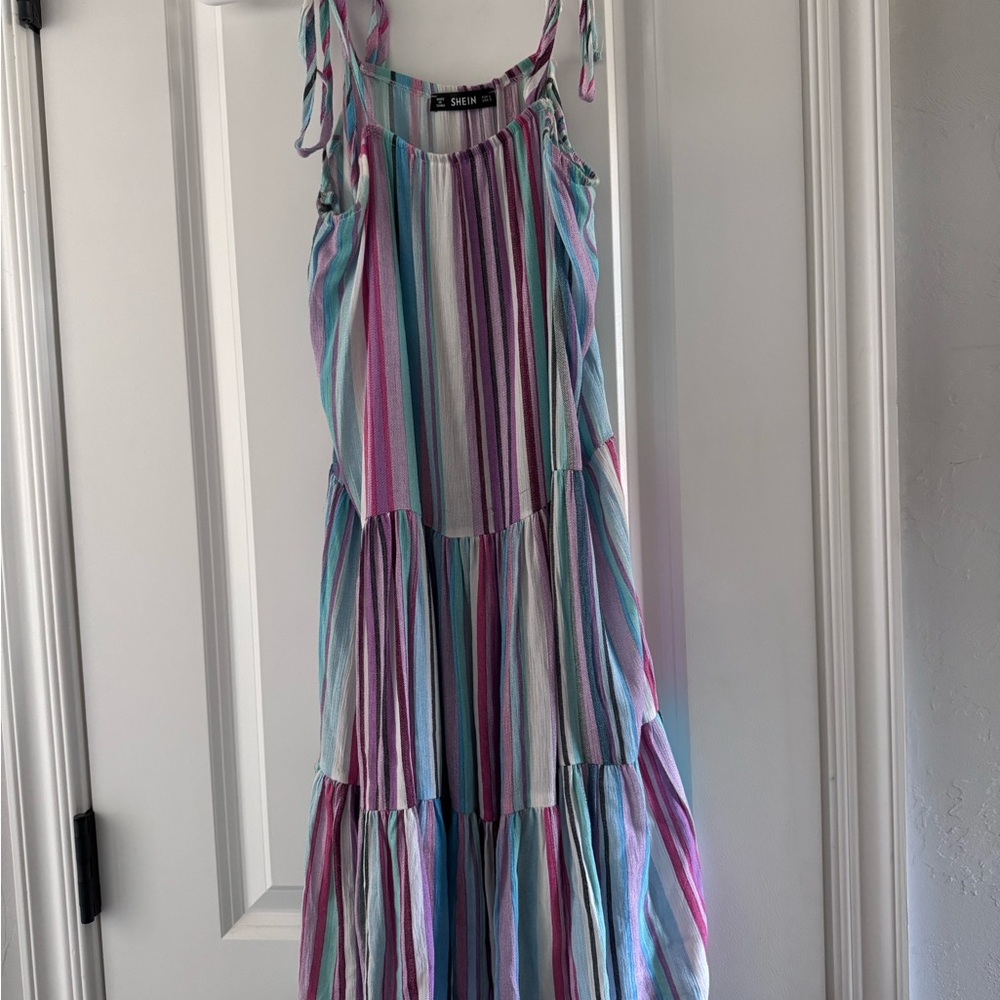 Striped Multicolor Mini dress